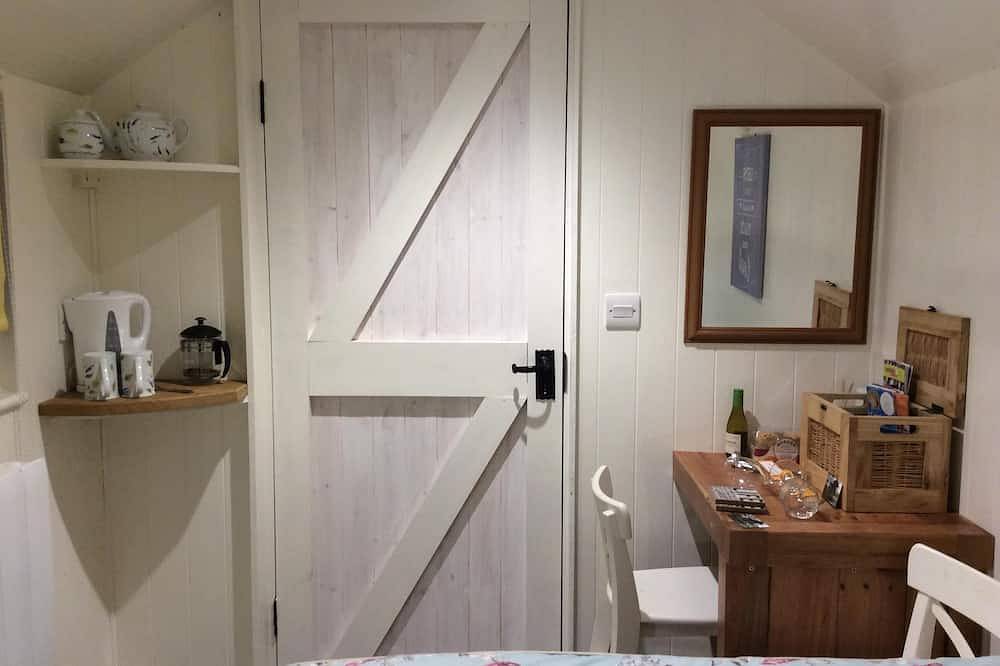 Einzigartige Shepherds Hütte Rückzug in einem schönen Bauernhof Einstellung der Nähe von Cambridge in Fulbourn, Cambridgeshire