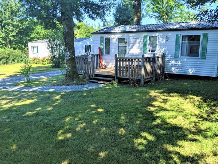 Mobil home pour 6 personnes, avec terrasse et piscine, animaux acceptés à Verruyes - 4