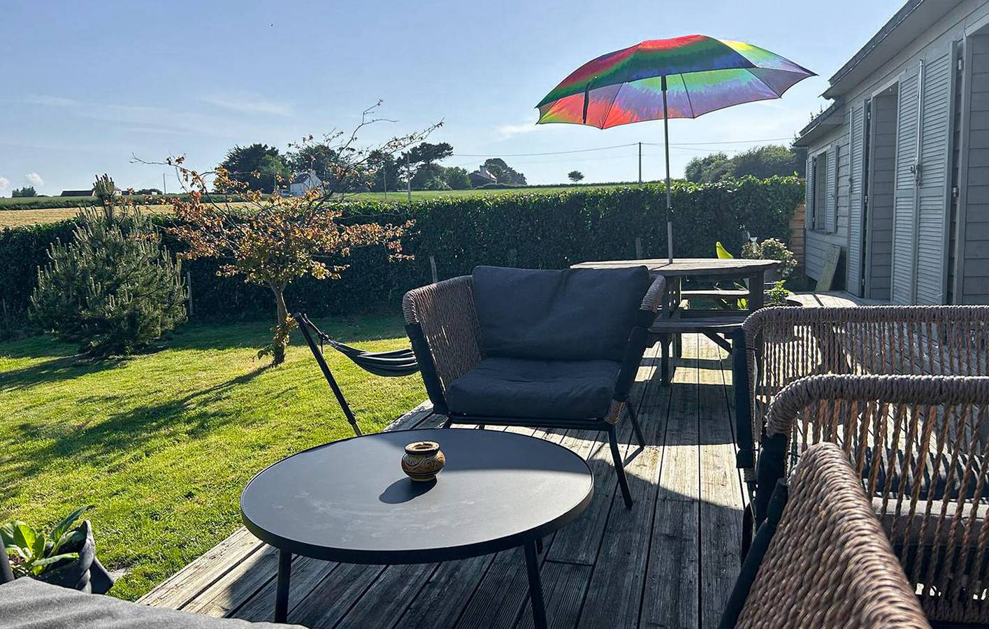 Retraite en bord de mer à Taulé avec jardin et parking in Taulé, Ceinture Dorée