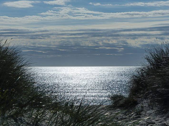 Havudsigt flugt med udsigt in Sæby, Nordøstjylland
