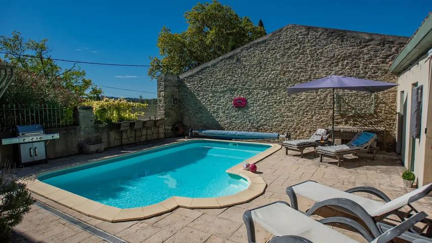 Maison de vacances pour 7 personnes, avec piscine et terrasse