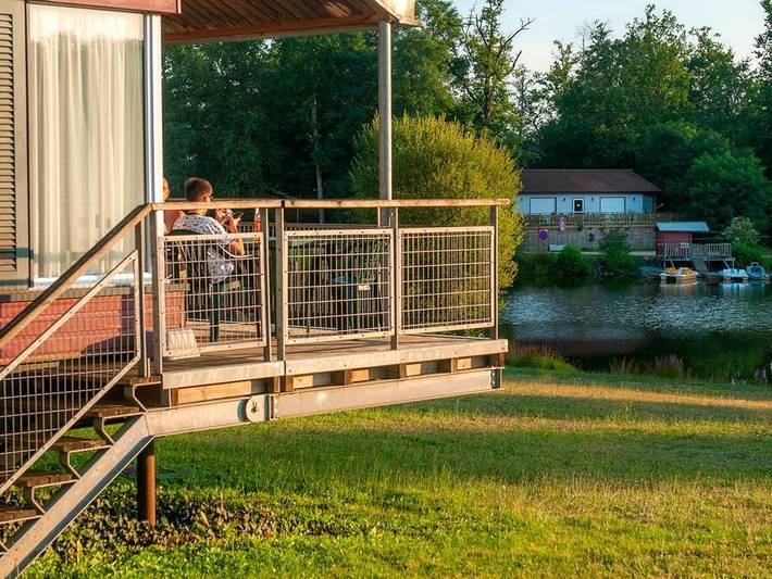 Camping pour 6 personnes, avec Terrasse et Sauna