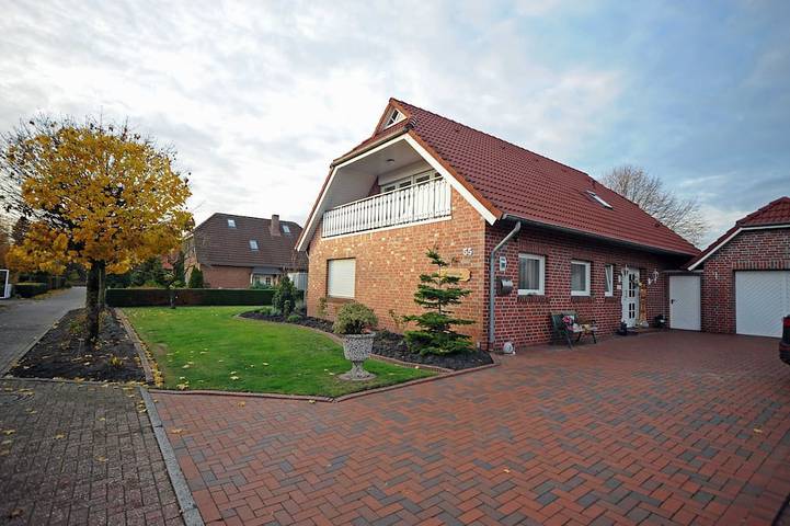 Gîte pour 4 personnes, avec Balcon et Jardin à Moormerland