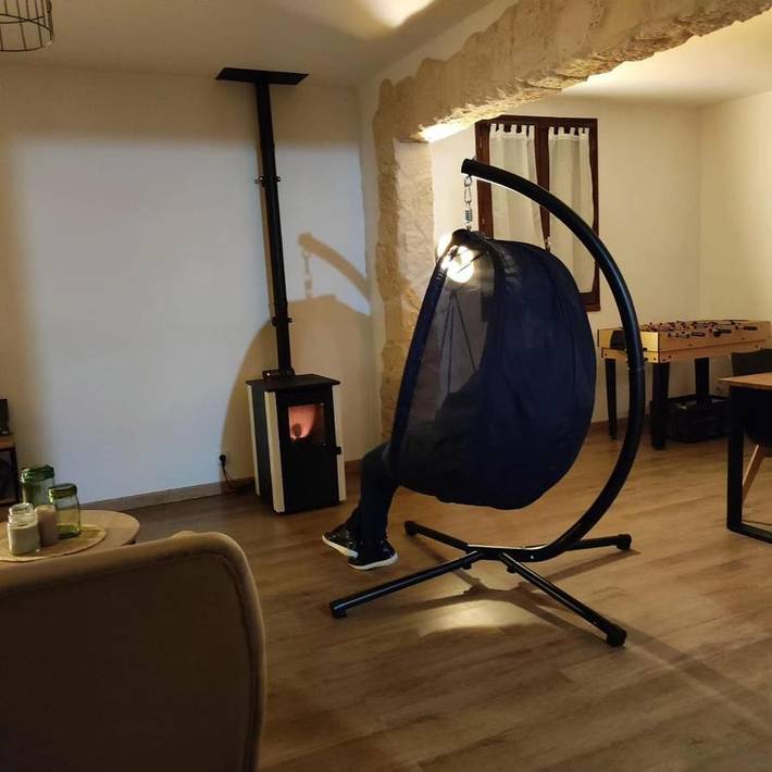 Location de vacances pour 4 personnes, avec Terrasse ainsi que Jardin et Vue à La Malène - 4