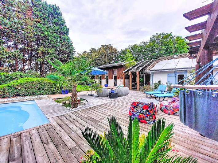 Maison de vacances pour 8 personnes, avec piscine et terrasse à Saint-Vincent-de-Paul