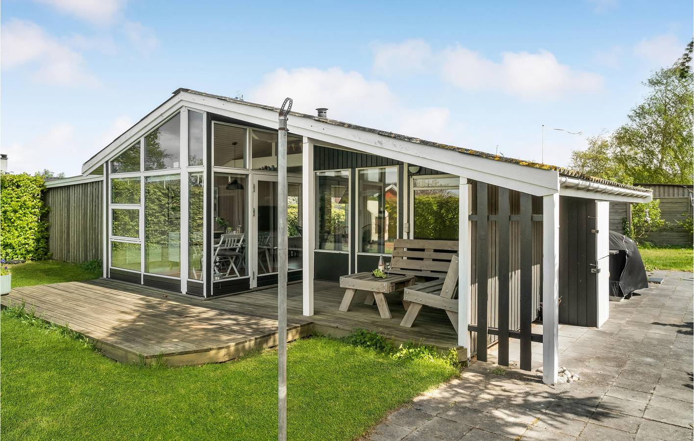 Ferienhaus für 4 Personen mit Terrasse in Næsby Strand Seeland, Slagelse