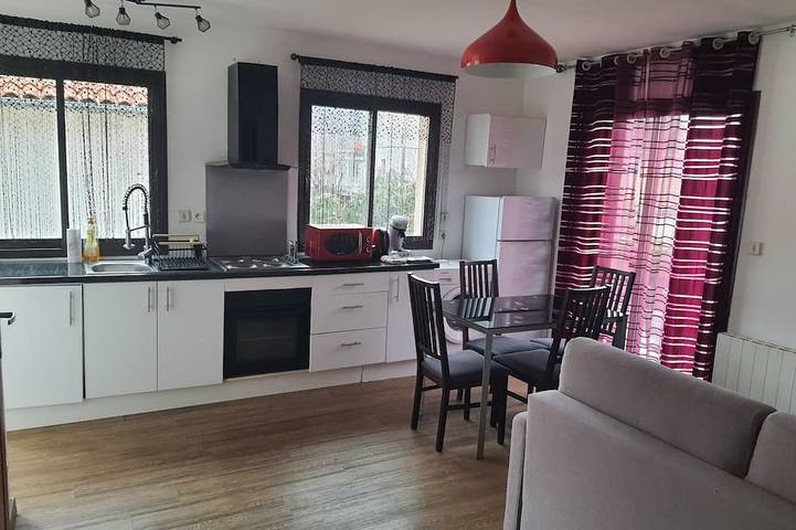 Gîte pour 4 personnes, avec balcon et jardin à Toulouse