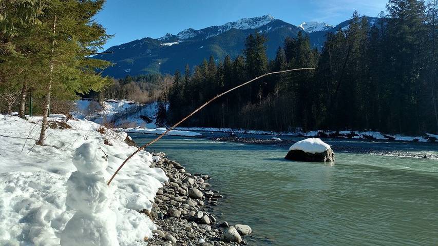 Holiday rental for 4 people, with terrace and garden in British Columbia