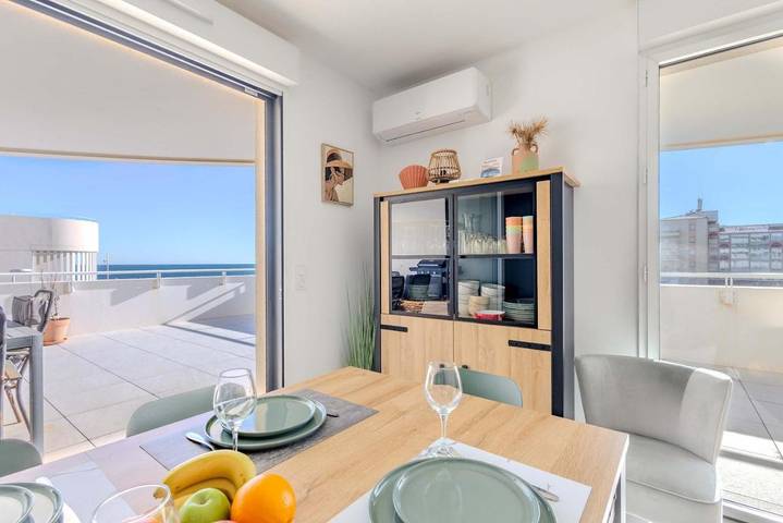 Gîte pour 6 personnes dans Casino de Valras Plage