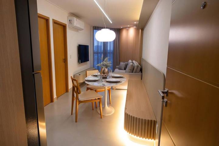 Casas e apartamentos de temporada para 4 pessoas, com sauna e piscina infantil e ainda jacuzzi em Pajuçara