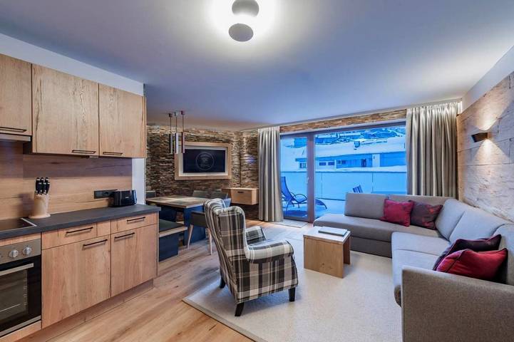 Ferienwohnung für 5 Personen, mit Ausblick und Balkon in Obergurgl