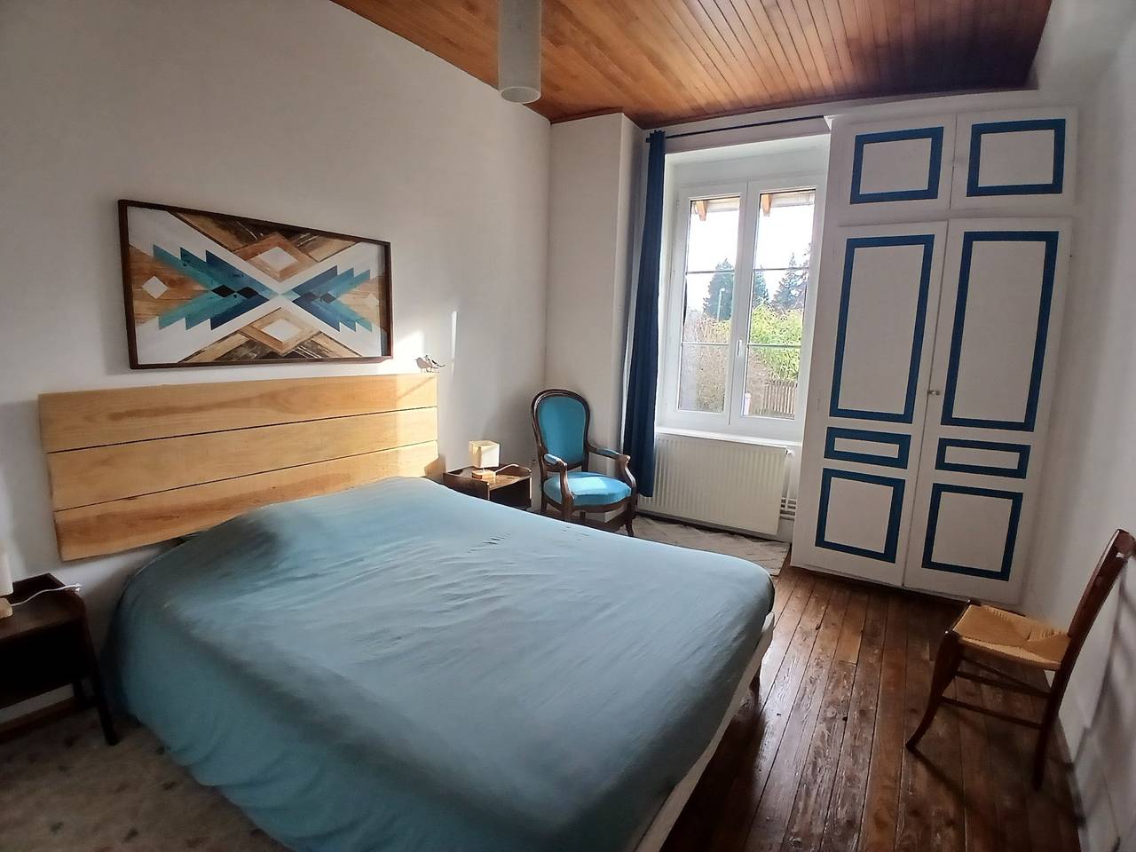 A vol d'oiseau - Chambre La bleue in Villers-Farlay, Jura