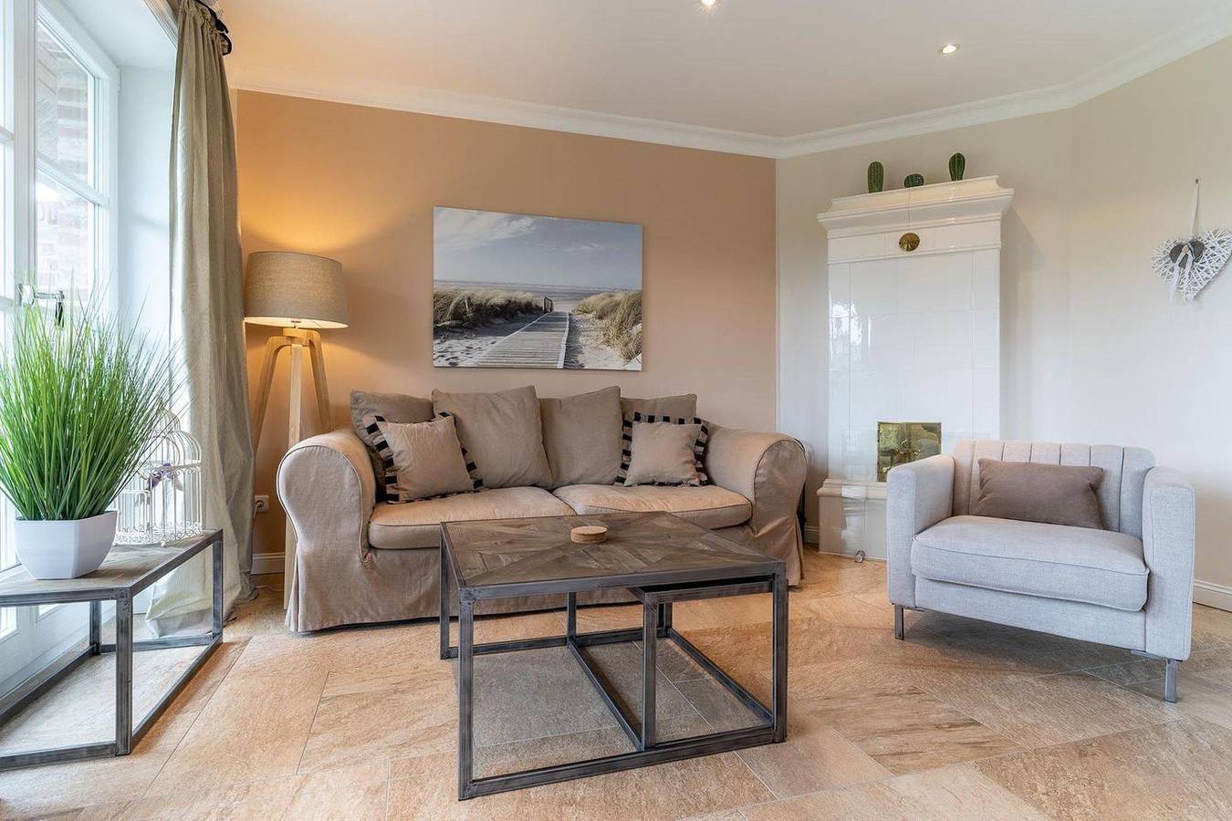 Waterküken - wunderschöne Haushälfte unter Reet in Fußnähe zum Südstrand in Böhl (St. Peter-Ording), St. Peter-Ording