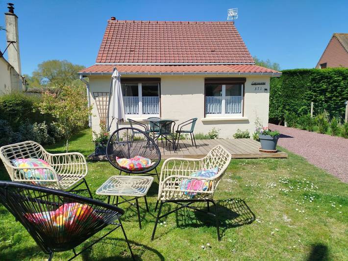 Gîte pour 4 personnes, avec terrasse et jardin, animaux acceptés