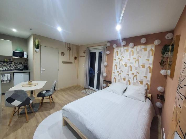 Appartement de vacances pour 2 personnes, avec Terrasse et Jardin