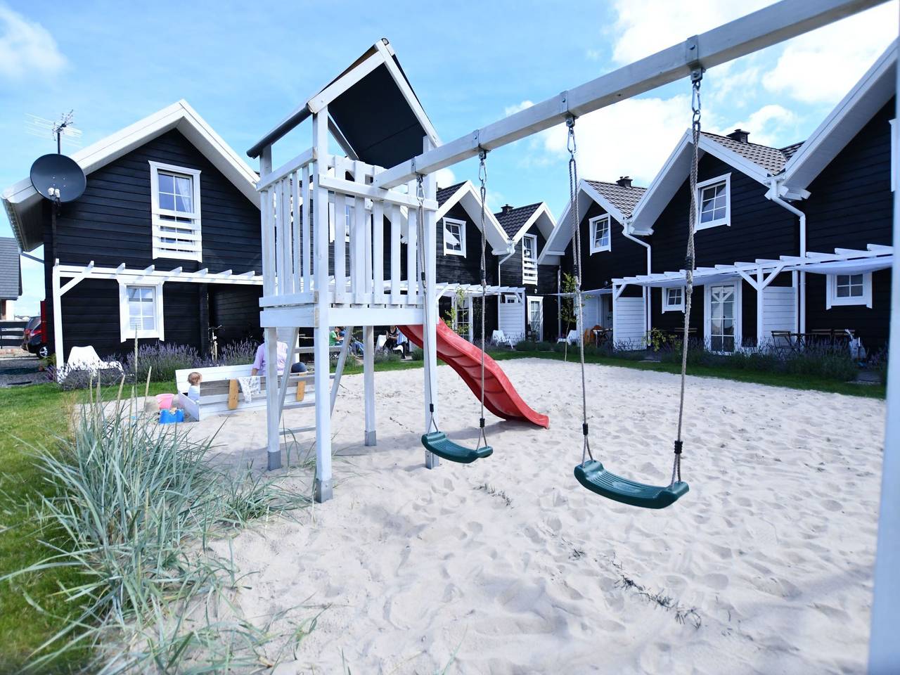 In Grzybowo mit Eigener Terrasse in Grzybowo, Morze Bałtyckie