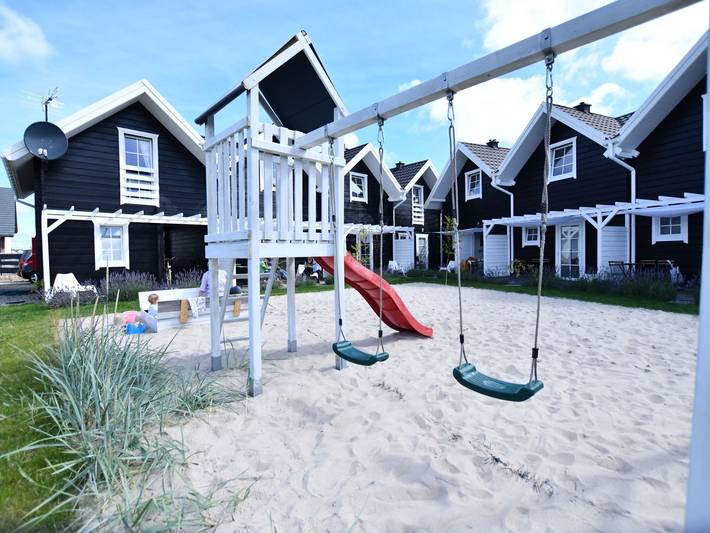 Dom dla 5 osób, z ogród, zwierzęta dozwolone w Grzybowo