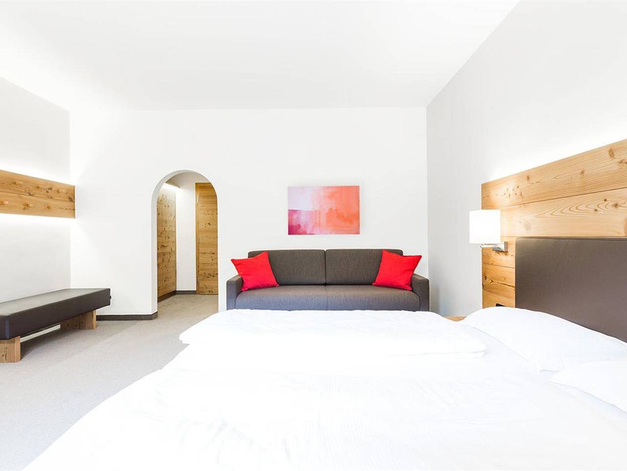 Zur Mühle Wohlfühloase - Doppelzimmer Relax in Truden im Naturpark, Südtirol