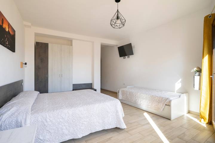 Dreibettzimmer mit privatem Bad in Jerzu, Barbagia