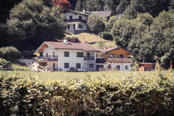 Ferienwohnung für 5 Personen, mit Terrasse und Ausblick am Wolfgangsee