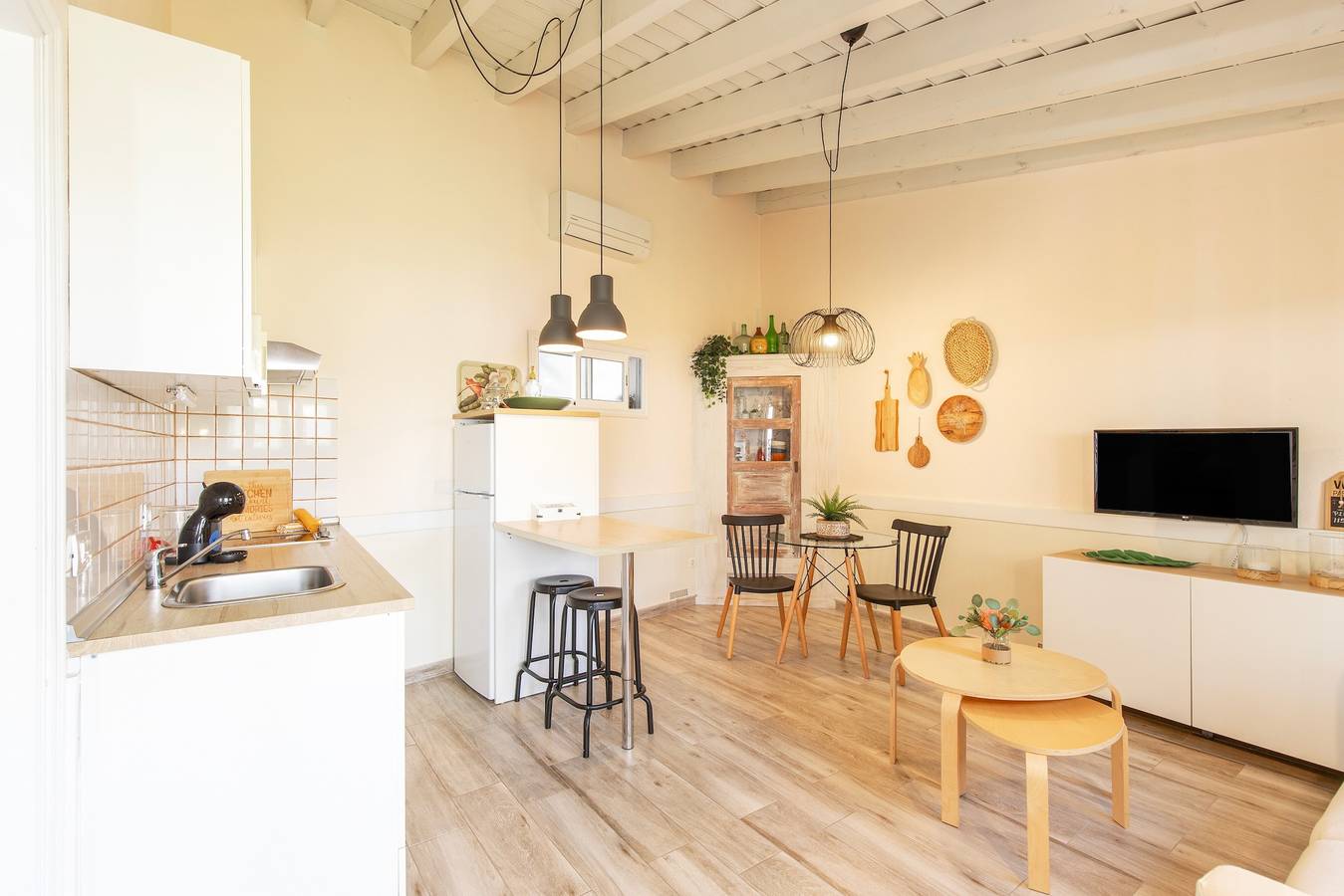 Apartamento entero, Apartamento 'Casita La Finca 3' con vistas a la montaña, Wi-Fi y aire acondicionado in Breña Baja, La Palma Sur