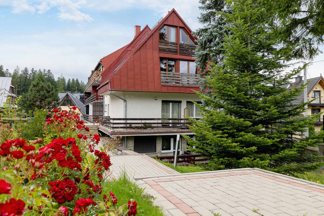 Entire studio, Litwor | Zakopane | Traditional Studio | Balcony in Zakopane, Carpathians (Poland)
