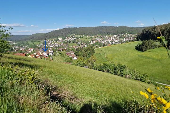 Ferienwohnung für 4 Personen, mit Balkon und Garten sowie Sauna