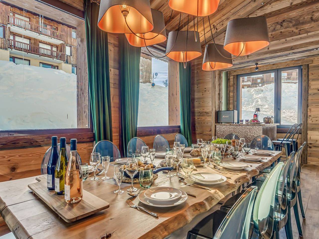 Luxus 5-Sterne Chalet, 7 Suiten, 14 Personen, Hotelservice in Plagne Villages, La Plagne-Tarentaise