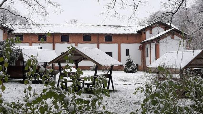 Ferienwohnung für 3 Personen, mit Garten, mit Haustier in Kuchelmiß