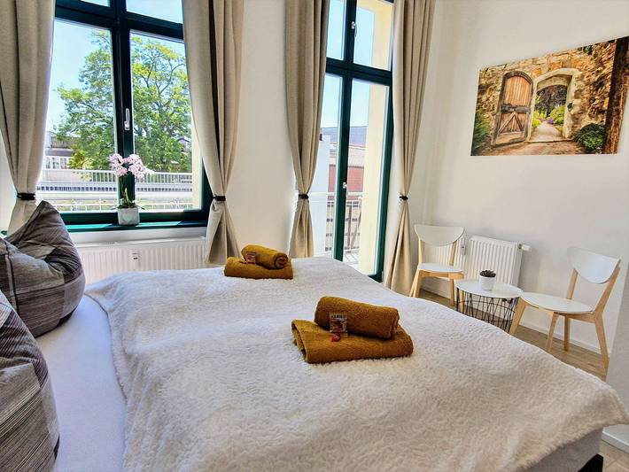 Ganze Wohnung, Willkommen im Hogulu - Haus 1, Appartement 23 in Brandenburg an der Havel! in Brandenburg an der Havel