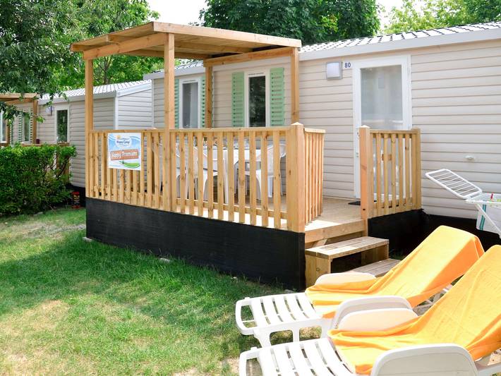 Ferienhaus für 6 Personen, mit Kinderpool und Terrasse sowie Garten - 1