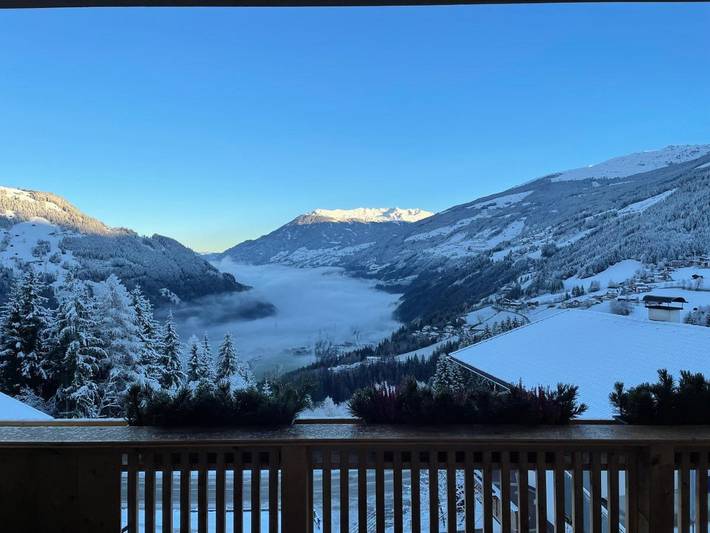 Ferienwohnung für 6 Personen, mit Terrasse und Ausblick, mit Haustier in Hainzenberg - 3