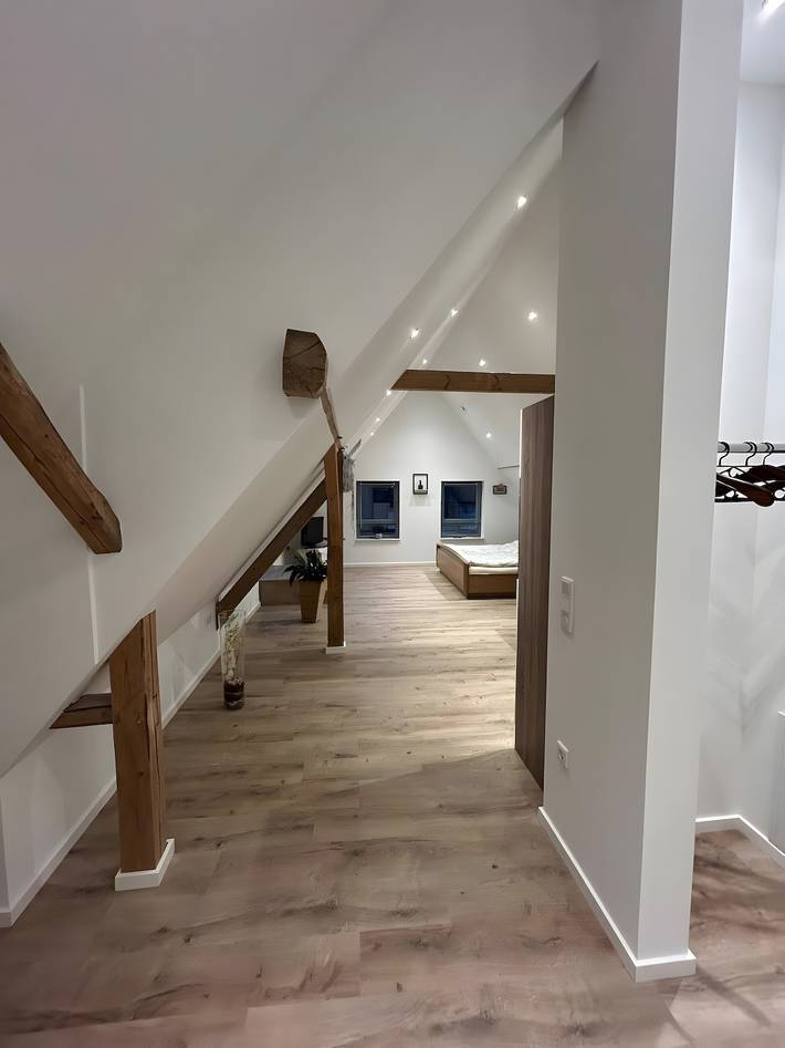 Entire apartment, Bright Apartment with Rooftop Balcony, Balcony & Wi-Fi in Bad Wünnenberg-Haaren in Bad Wünnenberg, Kreis Paderborn