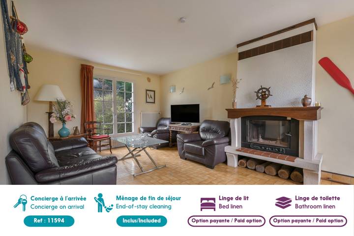 Location de vacances pour 6 personnes, avec jardin à Préfailles - 2