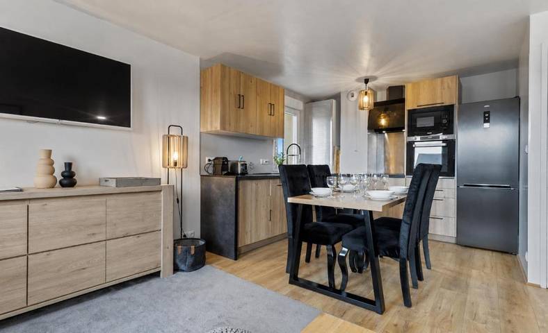 Gîte pour 4 personnes, avec piscine ainsi que vue et jardin à Touques - 4