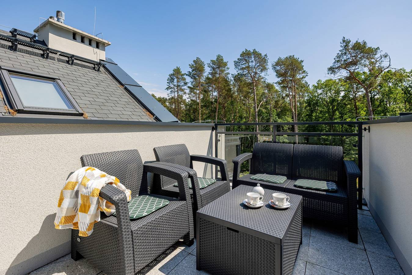 Ganze Wohnung, Spacious Apartment | Terrace | Parking | Close to the Beach in Międzywodzie, Baltic Sea Pomerania