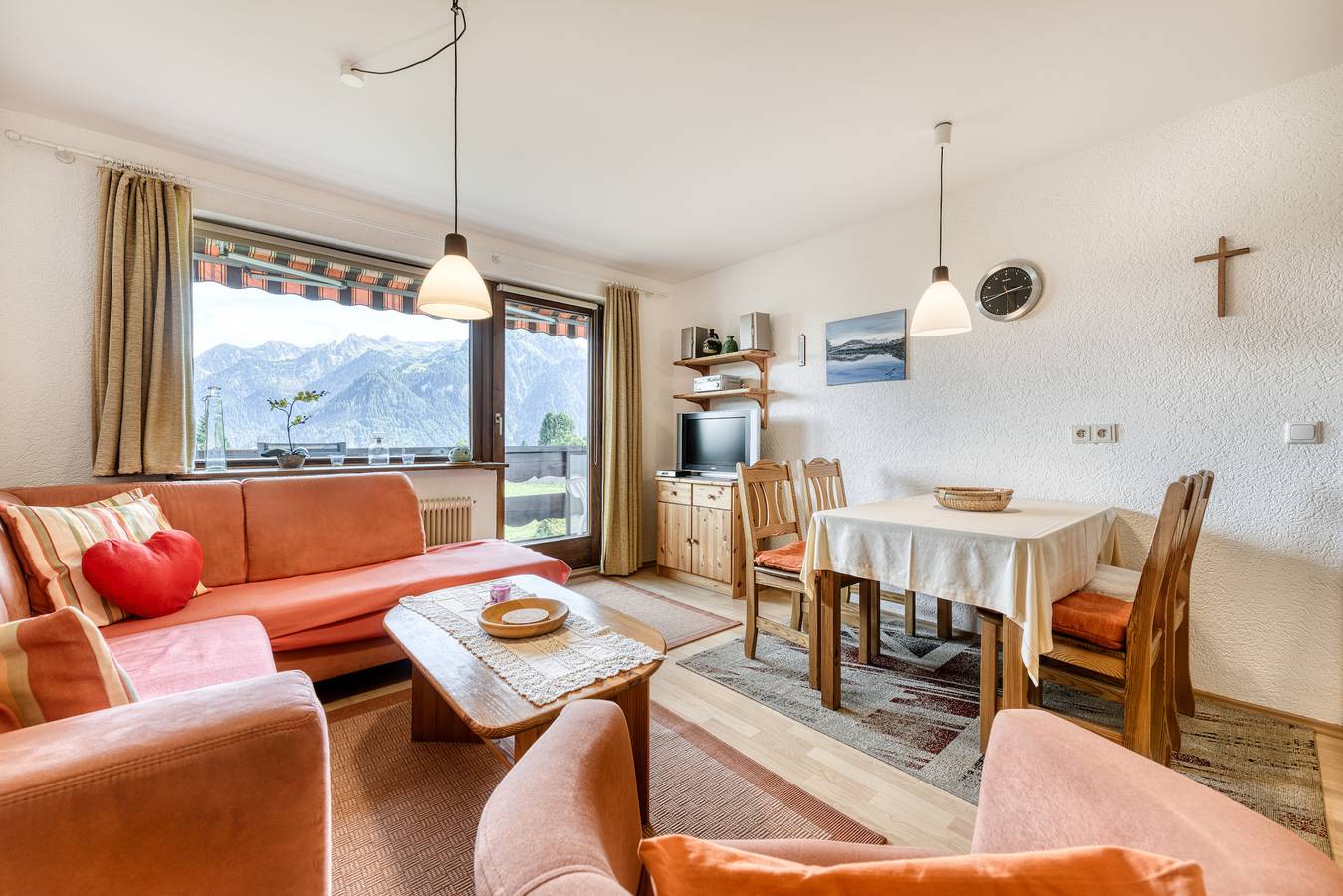 Ganze Wohnung, Panorama Ferienwohnung Tschengla in Rätikon Gebirgsgruppe, Bürserberg