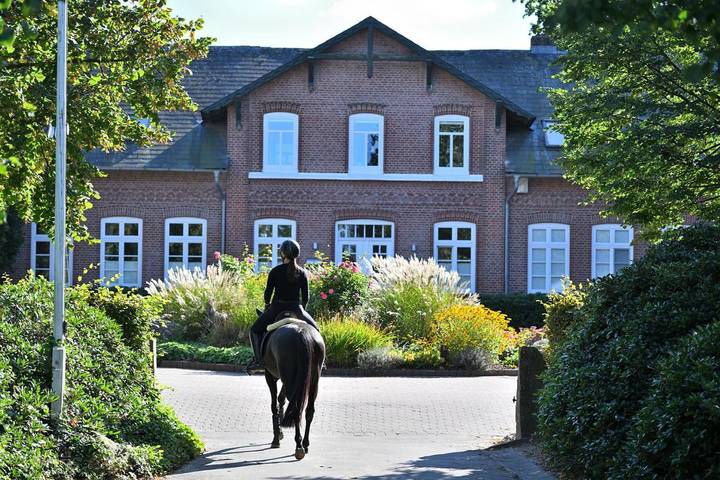 Ferienwohnung für 4 Personen, mit Terrasse und Garten sowie Ausblick in Mohrkirch