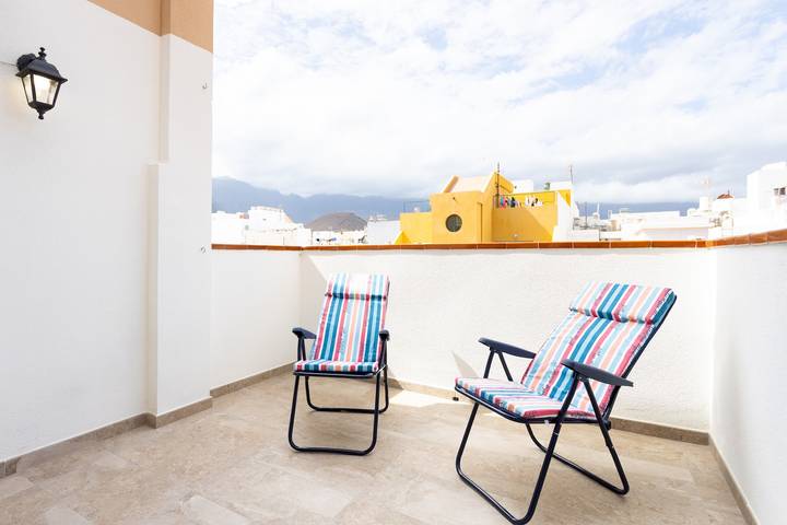 Apartamento para 3 personas, con terraza en Puertito de Güímar