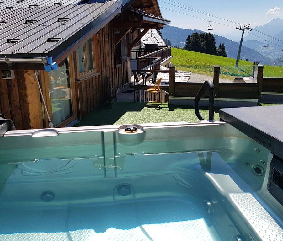 Chalet le Prarian - Chambre coeur in Cohennoz, Région d'Albertville
