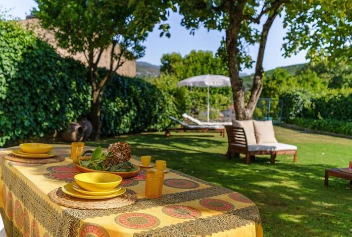 Casa rural para 14 personas, con vistas además de jardín y piscina, Se admiten mascotas en Peso da Régua - 4