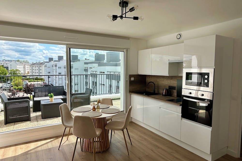 Apartamento entero, Charming T2 apartment with large terrace close to town center  in Quimper, Region de Quimper