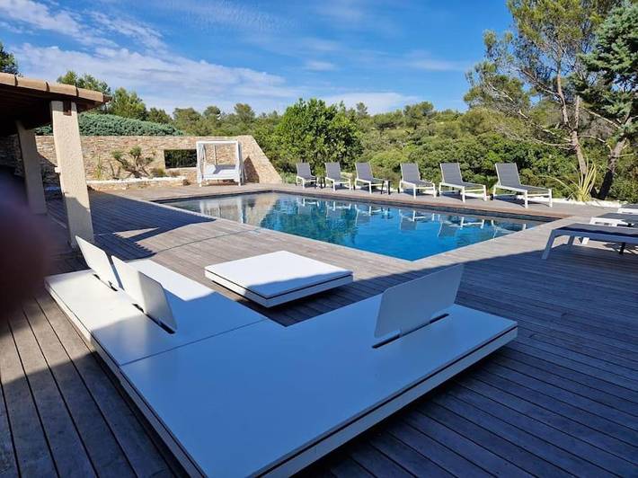 Chalet para 8 personas, con balcón y vistas además de piscina y jardín - 1