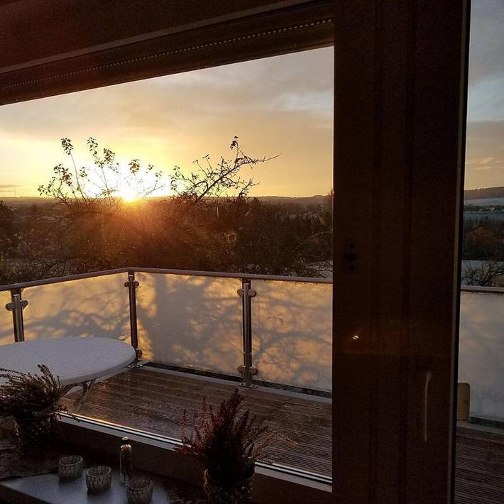 Ferienwohnung für 3 Personen, mit Balkon und Terrasse sowie Ausblick in Boppard