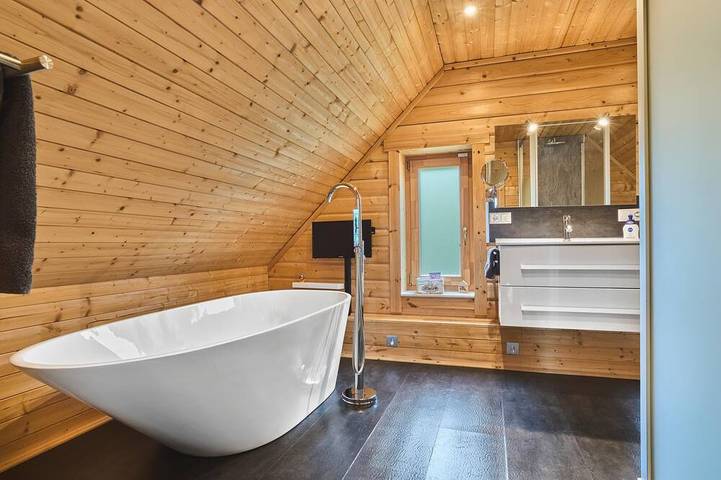 Hütte für 2 Personen, mit Garten und Balkon sowie Whirlpool in Mauth - 3