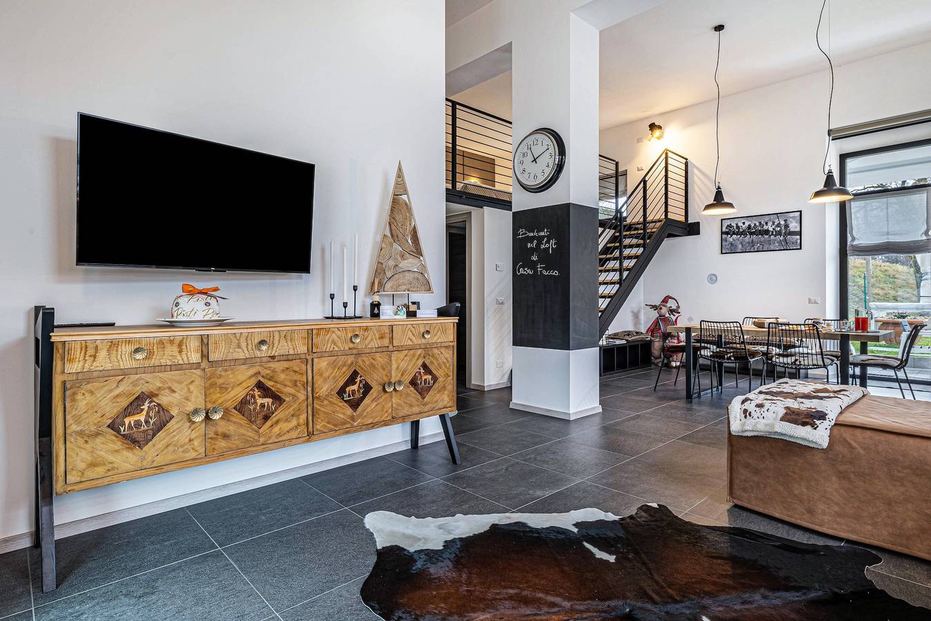 Ganze Wohnung, Loft "Casa Facco" mit Bergblick, Garten & Wlan in Bocenago, Brentagruppe