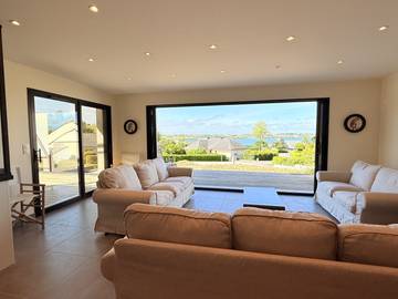 Location de vacances pour 10 personnes, avec jardin et balcon à Carantec