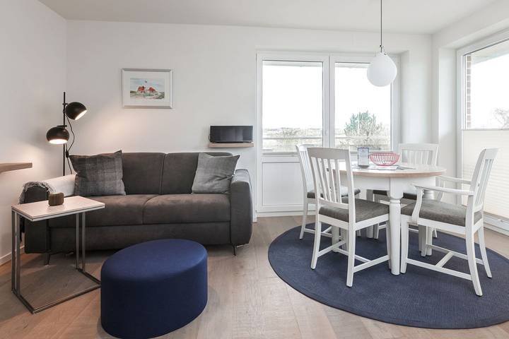 Ferienwohnung für 2 Personen, mit Balkon und Garten sowie Sauna auf Juist