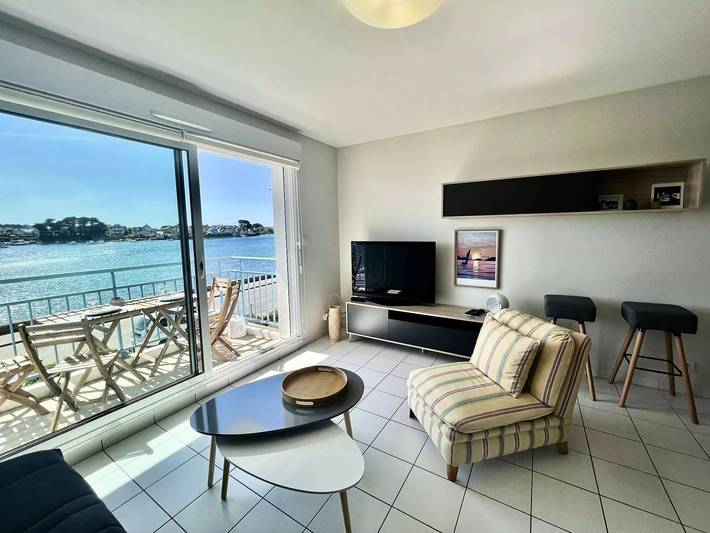 Ganze Wohnung, Etel - Ferienwohnung 2 Zimmer - 42m2 - Wifi- Meerblick in Étel, Côte des Mégalithes