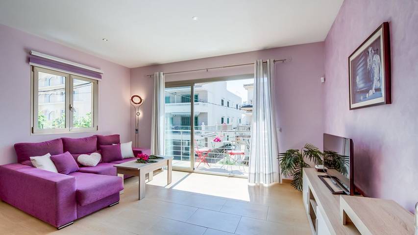 Ferienhaus für 10 Personen, mit Balkon und Garten in Can Picafort